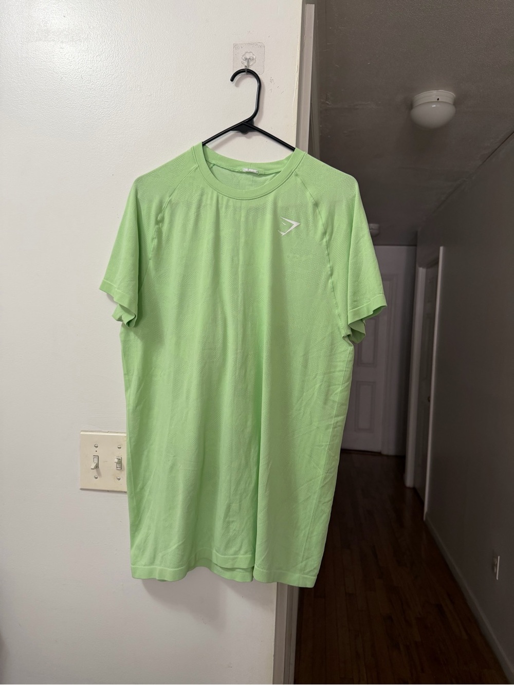 Gymshark Men’s Neon Green Short Sleeve Training Tee